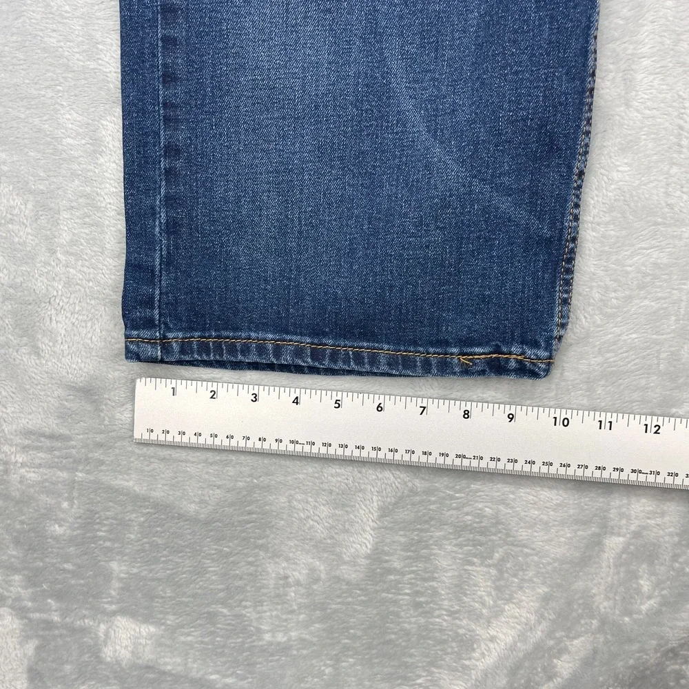 Levi's 569 Jeans Mens 40x32‎ (42x31) Blue Denim Red Tab Straight Leg Americana